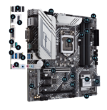 ASUS Prime Z590M-PLUS LGA 1200 Micro ATX Motherboard - Image 3