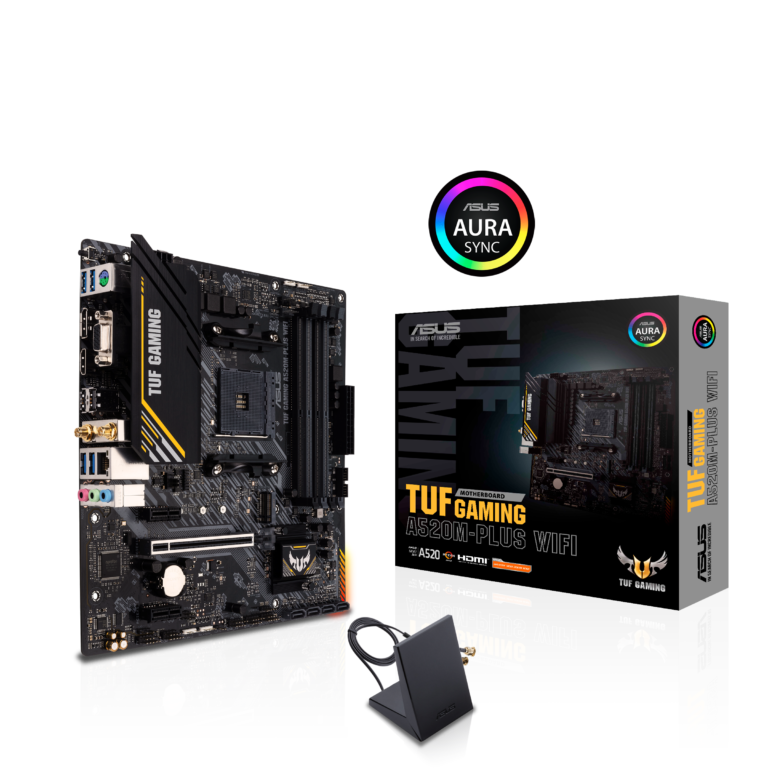 Asus Tuf Gaming A520m Plus Wifi Motherboard Pollux Pc Game Store