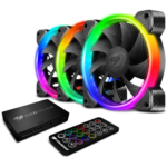 Cougar Vortex RGB HPB 120 PWM HDB Cooling Kit, Case Fans