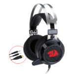 H301 SIREN WIRED 7.1 Channel Surround Stereo Over Ear Headphones with Mic Individual Vibration LED Light Gaming Headset – Redragon