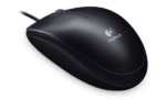 Logitech B100 Corded / Wired USB Mouse for Right or Left Hand Use