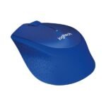 Logitech M331 Silent Plus Wireless Mouse - (Blue/Black/Red) - Image 2