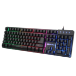 Meetion K9300 Colorful Rainbow Backlit Gaming Keyboard - Image 2