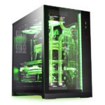 Lian Li Razer Edition PC-O11 Dynamic Gaming Mid-Tower PC Case with Front and Back Tempered Glass Side Panels and Razer RGB Chroma Support(Free Shipping)