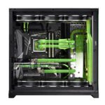 Lian Li Razer Edition PC-O11 Dynamic Gaming Mid-Tower PC Case with Front and Back Tempered Glass Side Panels and Razer RGB Chroma Support(Free Shipping) - Image 2