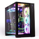 Lian Li PC-O11 Dynamic Mid-Tower PC Case with Front and Side Tempered Glass Panels (Black)