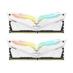 T-Force NightHawk RGB White DDR4 3200MHz 16GB (8GBx2) RAM