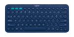 Logitech K380 Wireless Bluetooth Keyboard with Multi-Device Support(Blue) - Image 2