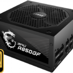 MSI MPG A850GF 850W 80+ Gold Rated Modular Power Supply
