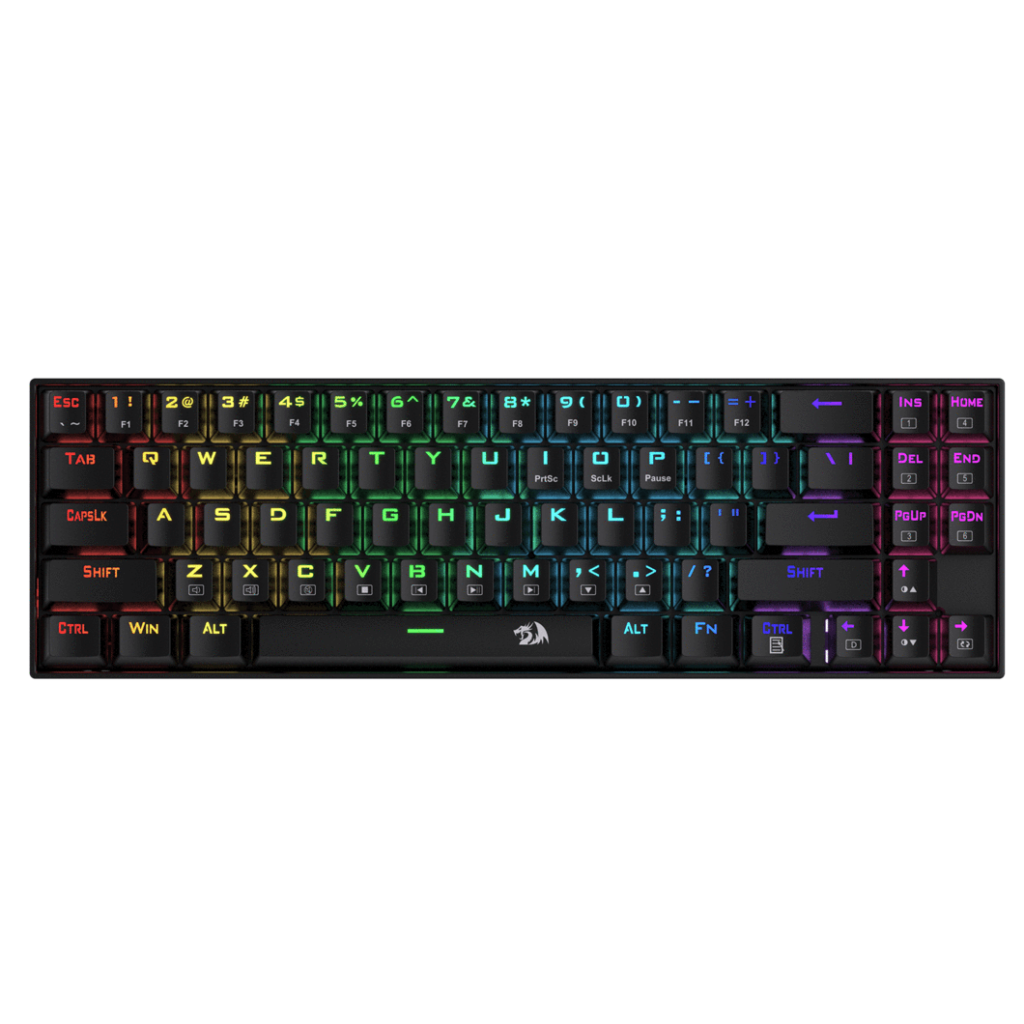 Razer™ Huntsman Mini 60% Gaming Keyboard (White Keyboard Purple Switch ...