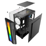 Thunder Archer Tgc-144 Gaming Case with Rgb Strip - Image 2