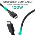 Aukey Gen2 E Marker PD 100W USB 3.1 Type C To Type C Cable (CB-CD21) - Image 3