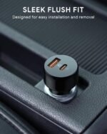 Aukey Essential 36W Dual Port Car Charger 1 Port 18W Power Delivery and other Qualcomm USB-A Port (CC-Y18) - Image 2