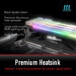 Addlink AddGame Spider X4 RGB 16GB (8GBx2) Gaming DDR4 3200MHz with Heatsink 288-Pin C16 UDIMM Dual Channel for Desktop Memory Kit - Image 5