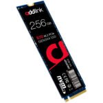 Addlink M.2 SSD 256GB S70 up to 3,000MB/s NVMe PCIe GEN 3×4 3D TLC NAND R/W up to 3,000/1,000 MB/s M.2 2280 Internal Solid State Drive