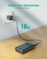 Aukey 20W 10000mAH PD Wireless Charging Powerbank with Kickstand (PB-WL01S) - Image 2