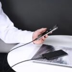 Aukey Braided Nylon MFi USB-C to Lightning Cable 3.95ft (CB-CL1) - Image 2