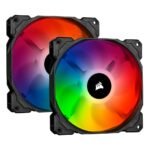 Corsair iCUE SP140 RGB PRO Performance 140mm Dual Fan Kit with Lighting Node CORE
