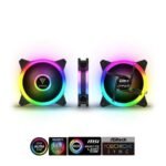 Gamdias Aeolus M2-1201 ARGB Chassis & Radiator Fan - Image 2