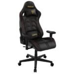 Gamdias Aphrodite MF1 PC Gaming Chair – Black/Red - Image 2
