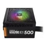 Gamdias Kratos E1-500W 80+ RGB Power Supply Unit - Image 2