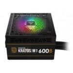 Gamdias Kratos M1-600W 80+ Bronze RGB Power Supply Unit - Image 2