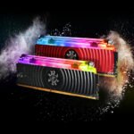 XPG Spectrix D80 Liquid Cooled RGB DDR4 DDR4 16GB 3200MHz Desktop RAM Memory Module (1x16GB) - Image 3