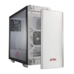 XPG Invader Mid-Tower Brushed Aluminum PC Case – White - Image 2