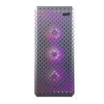 XPG DEFENDER PRO Mid-Tower 3 ARGB Fans Tempered Glass Side Panel White Case