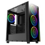 Xigmatek Poseidon 4X XDS120 ARGB Fans Pre Installed Gaming Case