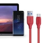 Aukey Braided Nylon USB 3.1 Gen 1 A to C Cable (3.95ft) (CB-AC1) - Image 2