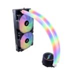 1st Player MT240 All-In-One 240mm CPU Cooler | With ARGB Radiator Pipes | Black - Image 2