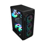1st Player X6 ( ATX ) with 4 G7 RGB Fan + Hub + Remote Gaming Case - Image 2