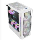 Game King Ice Drill | Front Prism-Metal Mesh Casing with Tempered Glass Side Panel | White - Image 2