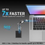 PNY Pro Elite 500 USB 3.1 Gen 2 Type-C Portable Solid State Drive - Image 3