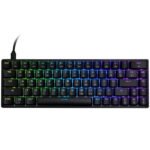 Skyloong SK68 65% Mechanical Fully Programmable RGB Keyboard | ABS Black | Brown Switches