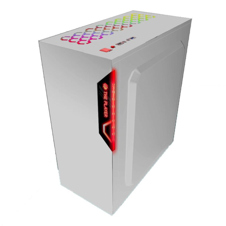 Game King Tantalum 73 Mid Tower Casing | White - Image 3