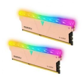 V-Color Golden Armis Prism Pro RGB 16GB(8GBx2)DDR4 DRAM 4800MHz CL19 Overclocking Memory