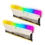 V-Color Prism Pro RGB 32GB(16GBx2)DDR4 DRAM 3200MHz Memory Kit – Silver Copper Alloy