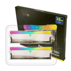 V-Color Prism Pro RGB 16GB(8GBx2)DDR4 DRAM 3600MHz CL16 Memory Kit – Silver Copper Alloy - Image 2
