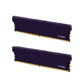 V-Color Skywalker Plus 16GB(8GBx2) DDR4 DRAM 3200MHz Memory Kit – Purple