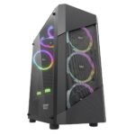 Aigo DarkFlash Pollux Acrylic ATX Gaming Case with 1 LED Fan