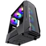 Aigo Darkflash Leo Airflow Tg Atx Gaming Case - Image 2