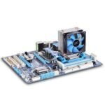 DeepCool ICE EDGE MINI FS V2.0 | Low Profile Tower Air Cooler With Blue Fan | 2 Heatpipes
