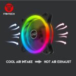 Fantech FB-301 TURBINE RGB FAN 3n1 - Image 2