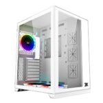 Xigmatek Aquarius S Arctic Tempered Glass ARGB Mid Tower Chassis