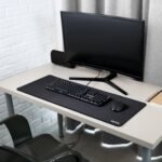 NATOL Gaming Mousepad nt-mp01, Extra Large Mouse Mat XXL 800 x 300 x 4mm with Stitched Edges, Non-Slip Mouse Pad with Smooth Surface for Keyboard and Mouse, Black - Image 4