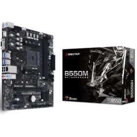 BIOSTAR B550MH AM4 Socket AMD Ryzen Motherboard | PCIe Gen 4.0 Support