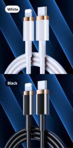 US-SJ484 U63 Type-C To Lightning 20W PD Fast Charging & Data Cable -  1.2m - Image 2