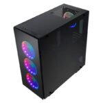 FSP CMT510 Plus Mid Tower Gaming Case with 3 Tempered Glass - Image 3